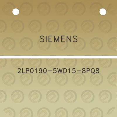 siemens-2lp0190-5wd15-8pq8