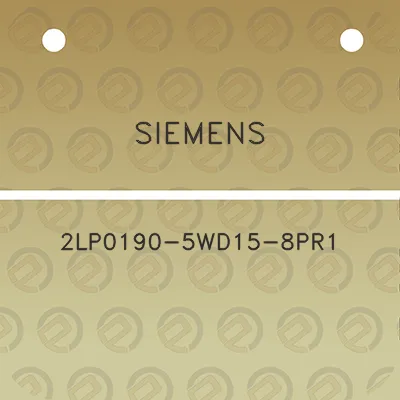 siemens-2lp0190-5wd15-8pr1