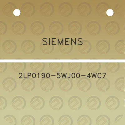 siemens-2lp0190-5wj00-4wc7