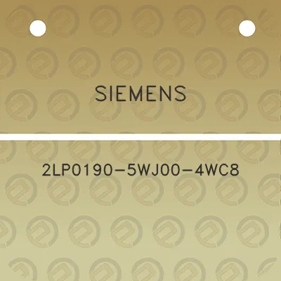 siemens-2lp0190-5wj00-4wc8