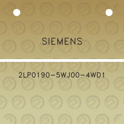 siemens-2lp0190-5wj00-4wd1