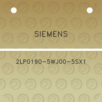 siemens-2lp0190-5wj00-5sx1