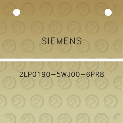 siemens-2lp0190-5wj00-6pr8