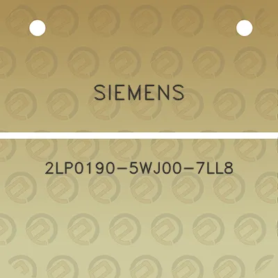 siemens-2lp0190-5wj00-7ll8