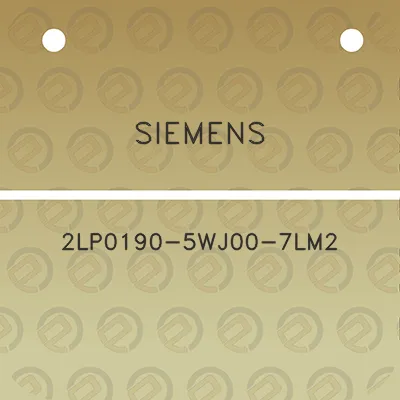 siemens-2lp0190-5wj00-7lm2