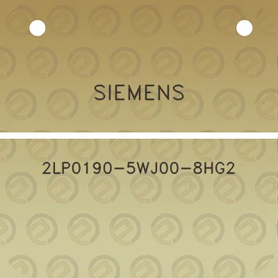 siemens-2lp0190-5wj00-8hg2