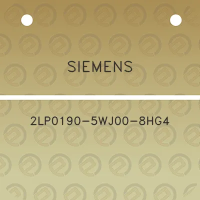 siemens-2lp0190-5wj00-8hg4