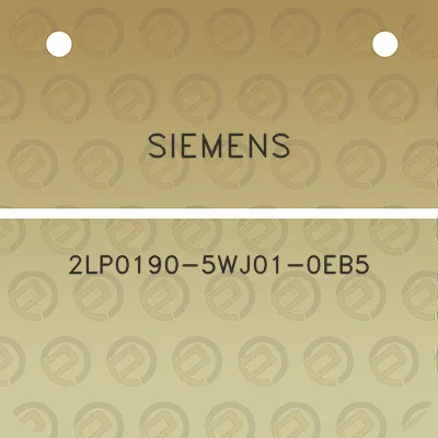 siemens-2lp0190-5wj01-0eb5