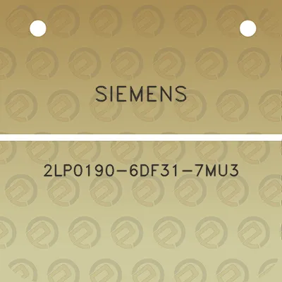 siemens-2lp0190-6df31-7mu3