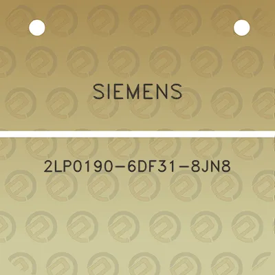 siemens-2lp0190-6df31-8jn8