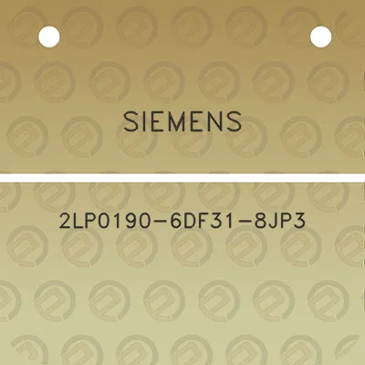 siemens-2lp0190-6df31-8jp3