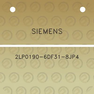 siemens-2lp0190-6df31-8jp4