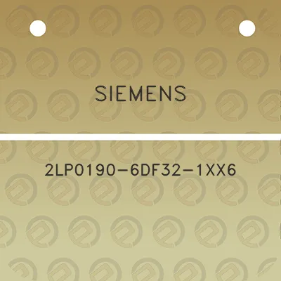 siemens-2lp0190-6df32-1xx6