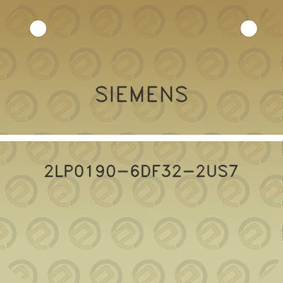 siemens-2lp0190-6df32-2us7