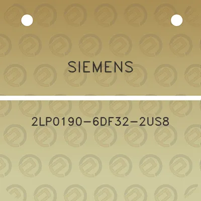 siemens-2lp0190-6df32-2us8