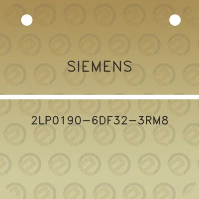 siemens-2lp0190-6df32-3rm8