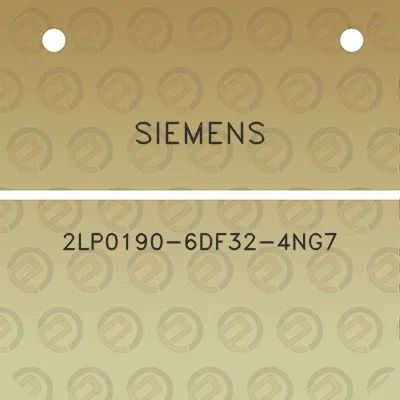 siemens-2lp0190-6df32-4ng7