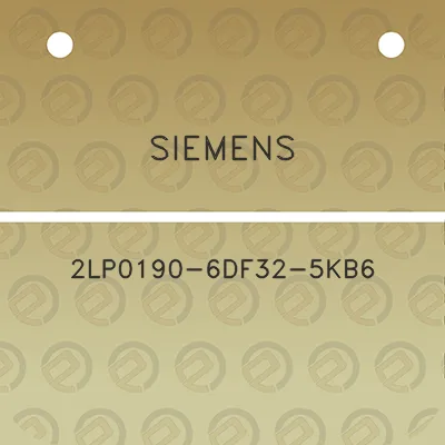 siemens-2lp0190-6df32-5kb6