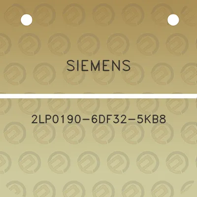 siemens-2lp0190-6df32-5kb8