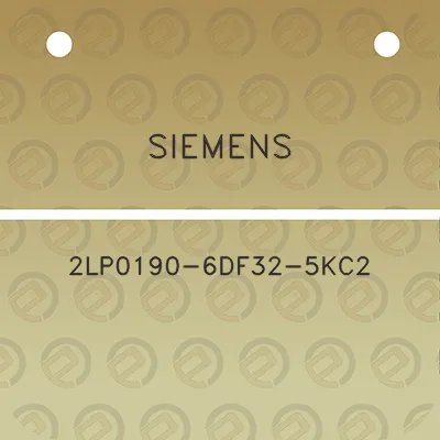 siemens-2lp0190-6df32-5kc2