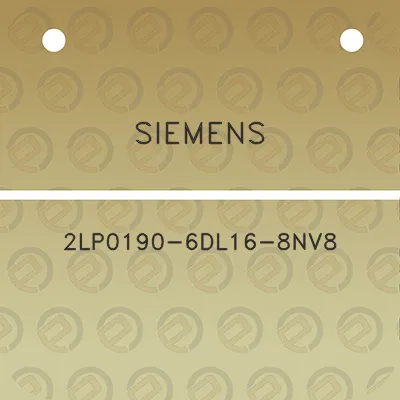 siemens-2lp0190-6dl16-8nv8