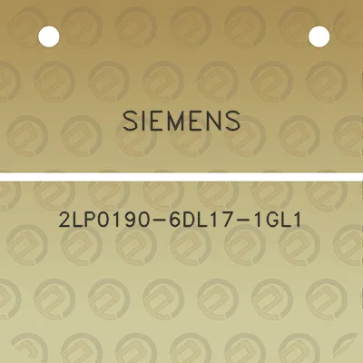 siemens-2lp0190-6dl17-1gl1