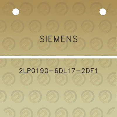 siemens-2lp0190-6dl17-2df1