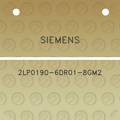 siemens-2lp0190-6dr01-8gm2