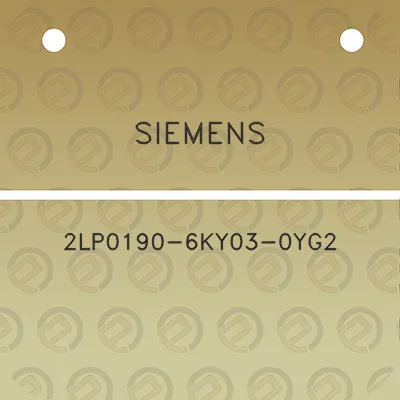 siemens-2lp0190-6ky03-0yg2