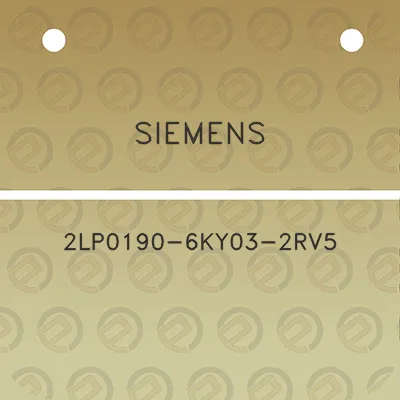 siemens-2lp0190-6ky03-2rv5