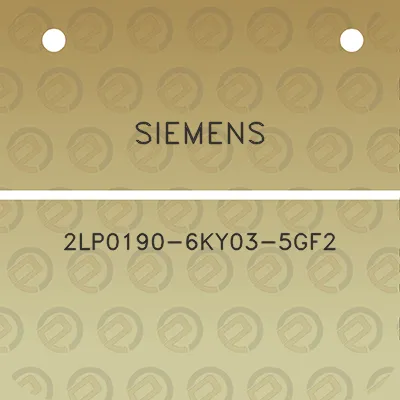 siemens-2lp0190-6ky03-5gf2