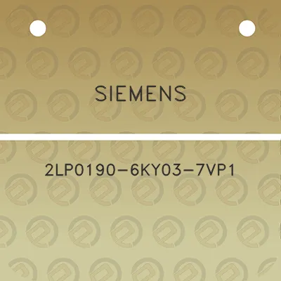 siemens-2lp0190-6ky03-7vp1