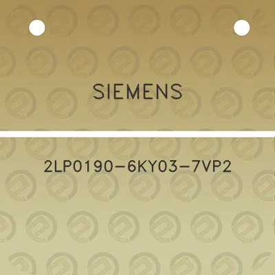 siemens-2lp0190-6ky03-7vp2