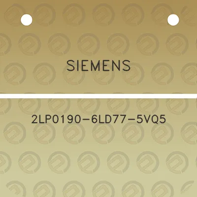 siemens-2lp0190-6ld77-5vq5