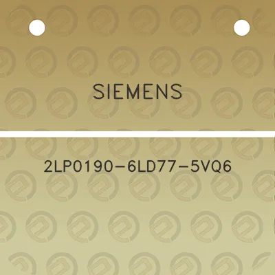 siemens-2lp0190-6ld77-5vq6