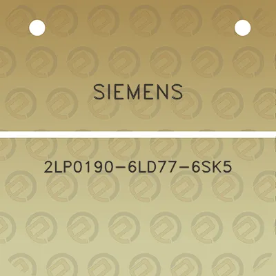 siemens-2lp0190-6ld77-6sk5