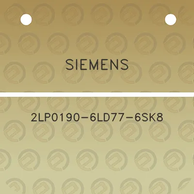 siemens-2lp0190-6ld77-6sk8