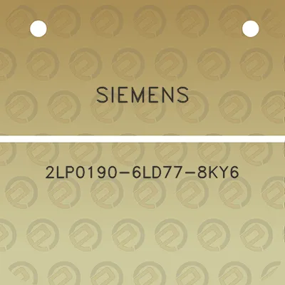 siemens-2lp0190-6ld77-8ky6