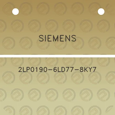 siemens-2lp0190-6ld77-8ky7