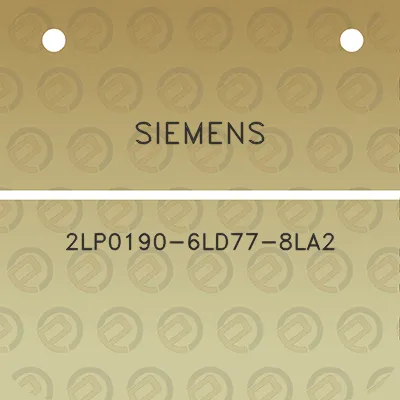 siemens-2lp0190-6ld77-8la2