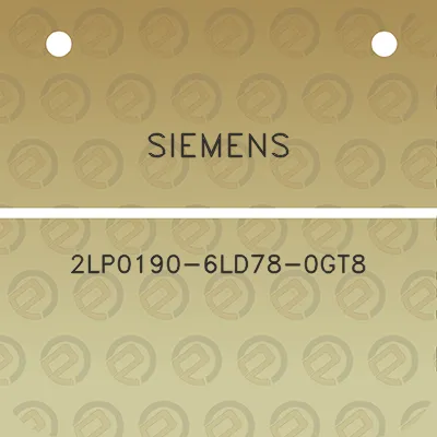 siemens-2lp0190-6ld78-0gt8