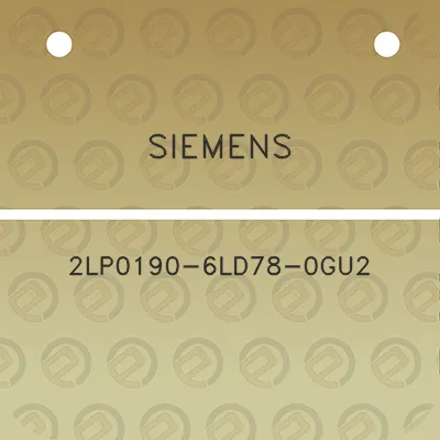 siemens-2lp0190-6ld78-0gu2