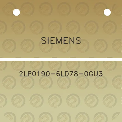 siemens-2lp0190-6ld78-0gu3