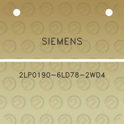 siemens-2lp0190-6ld78-2wd4