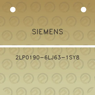 siemens-2lp0190-6lj63-1sy8