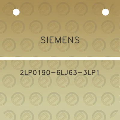 siemens-2lp0190-6lj63-3lp1