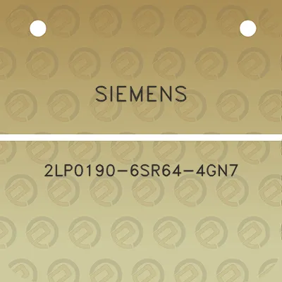 siemens-2lp0190-6sr64-4gn7