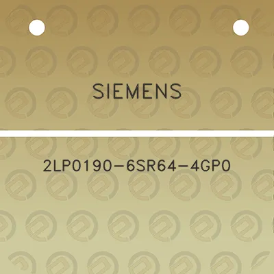 siemens-2lp0190-6sr64-4gp0