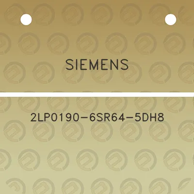 siemens-2lp0190-6sr64-5dh8