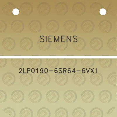 siemens-2lp0190-6sr64-6vx1